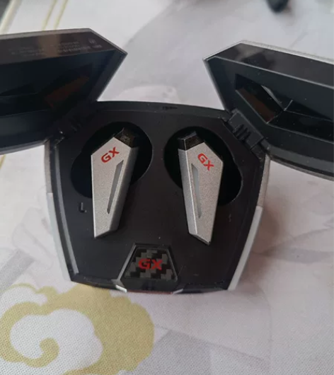 漫步者gx07真无线蓝牙耳机左耳右耳充电仓...