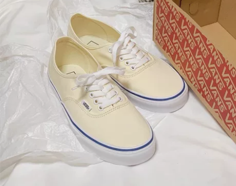 Vans安纳海姆米白色板鞋 包邮出 9.9...