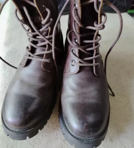 骆驼牌综色的41号85新的侧拉链的高腰鞋看...