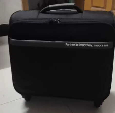 商务拉杆箱16寸男旅行箱 品牌：米熙 材质...