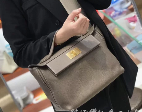 h家凯莉包evercolor原厂皮mini...