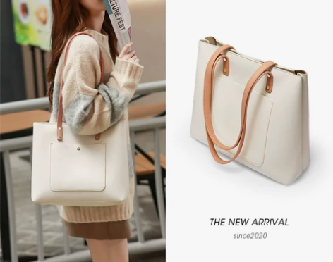 秋冬包包2022新款托特包百搭腋下单肩包女...