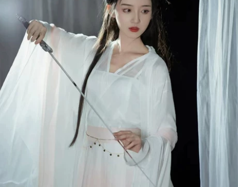 魏晋汉服古装女新款飘逸古风超仙气交领武侠日...