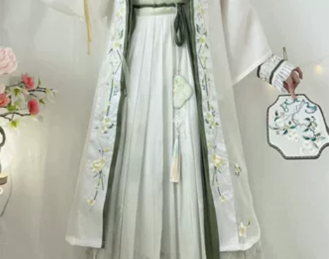 ?【狂欢价】玉术原创汉服女【花意】宋制长干...