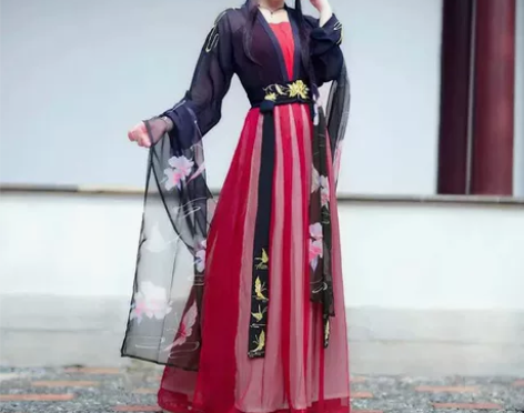 ?如梦霓裳汉服女装对襟襦裙[蝶恋花]六传统...