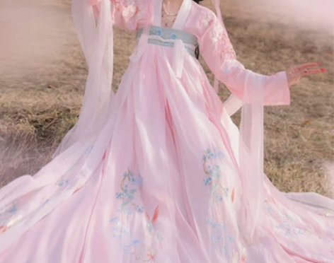 汉服女正品原创中国风齐胸襦裙春秋夏季超仙气...