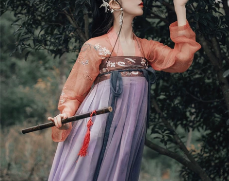 都城南庄齐胸襦裙汉服日常两件套齐胸套装原创...