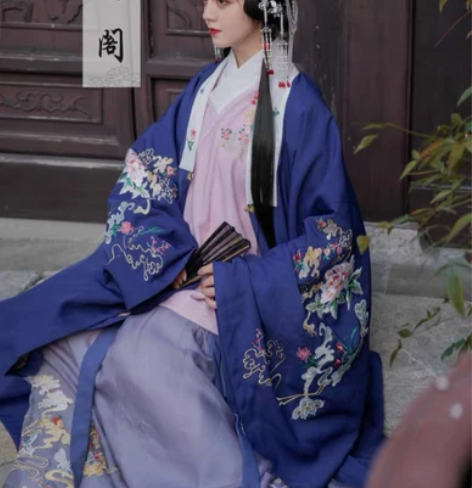 司南阁|汉服明制原创正品绣花款—##amp...