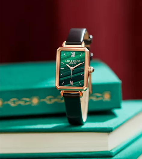 Lola Rose罗拉玫瑰小绿表女士手表女...