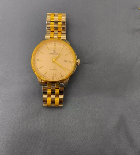 天王手表男表自动机械表正品时尚商务钢带腕表...