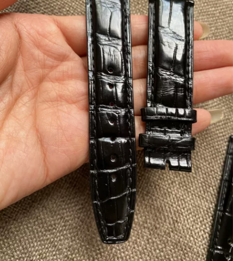 鳄鱼皮表带特价处理138适配万国系列 代用...