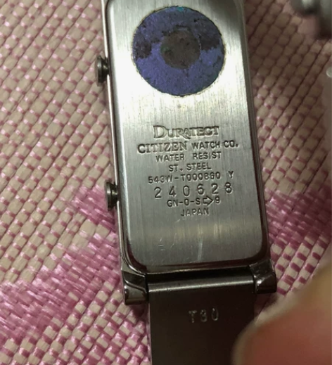 西铁城石英女表，双机芯实属罕见。闲置手表，...