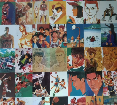 神卡殿灌篮高手 普卡包括: 五虎球员卡cp...