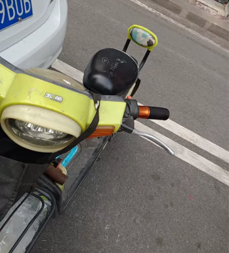 五羊绿色电动车，轻盈方便，关键是交警不查的...