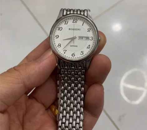 罗西尼男表 石英表 男款 功能完好 成色新...