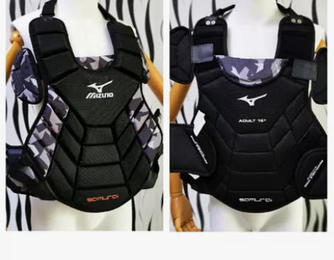 Mizuno/美津浓男运动棒球捕手护具护胸...
