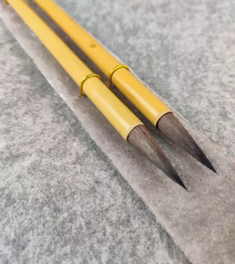 多了几只稀有鼠须笔，原本山东书写老师定制2...