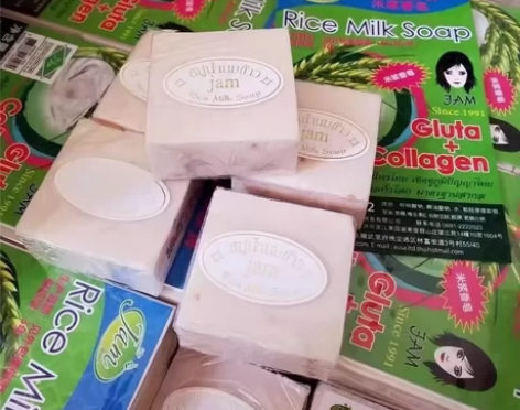 泰国jam手工大米皂，65克一个纯天然产品...