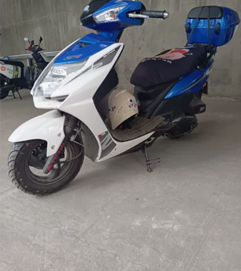 天鹰踏板摩托车，一手车，蓝牌，蓝牌，成都到...