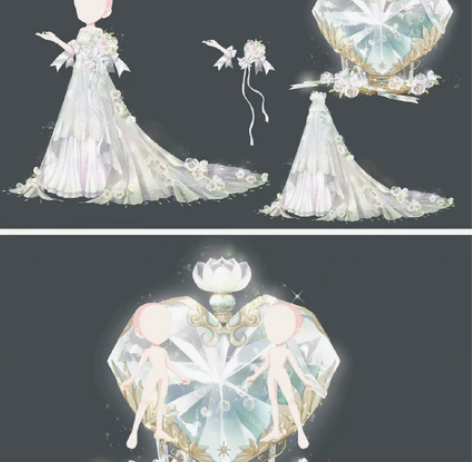 奥比岛魔力520设计师套装 共八套32件都...