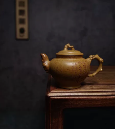 【报春】原矿高温段泥紫砂壶 实力匠人沈人娟...