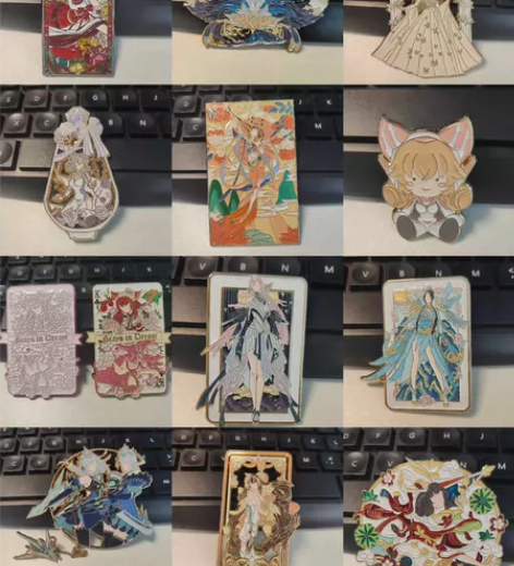 【单出 可做捆】 wzry金属徽章 清捆收...