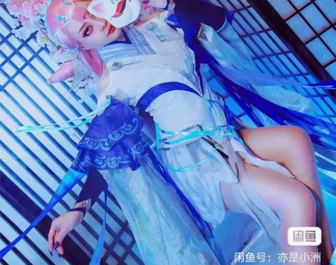 出喵屋小铺貂蝉猫影幻舞cos服，全套m码 ...