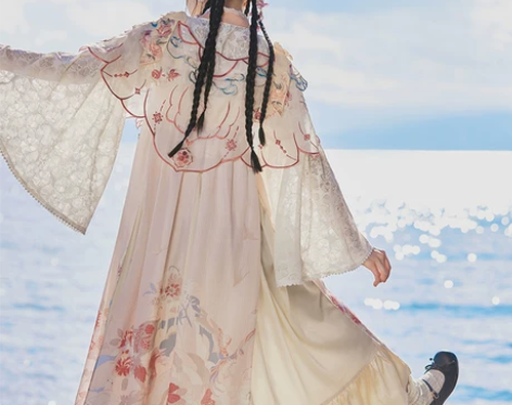 七月夕 空谷 吊带齐胸裙国风汉服连衣裙交领...