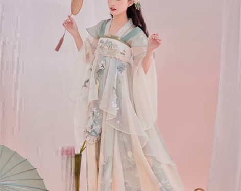 七月夕 采薇 汉元素对襟短衫吊带齐胸裙绣花...