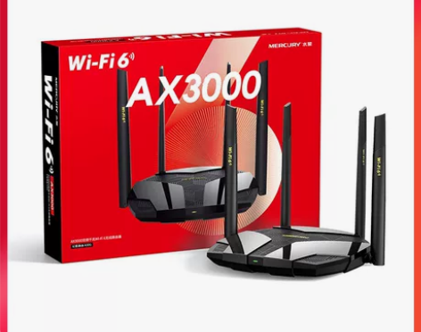 水星X30G 千兆端口AX3000双频无线...