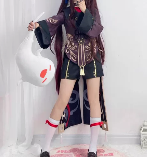 【有假发】胡桃cos服 原神 胡桃cos全...