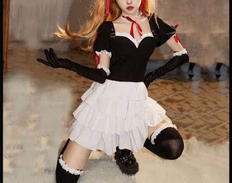 出明日香哥特c服 出价包括配饰?衣服（袜子...