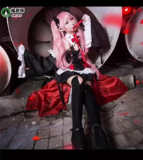 猫老师克鲁鲁COS服 全新仅试穿 xs码 ...