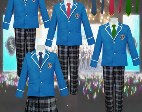 偶像梦幻祭冰鹰北斗cos校服男女学生制服动...