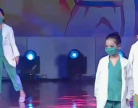 儿童医生护士白大褂zui美逆行者演出服角色...