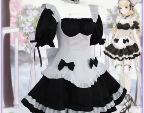 lolita女仆装公主奇迹暖暖套装世界可爱...