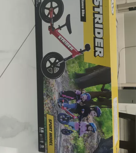 STRIDER SPORT 儿童平衡车滑步...