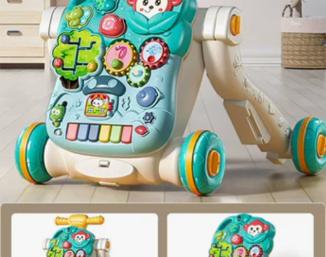 学步车防o型腿手推车婴儿多功能防侧翻宝宝儿...