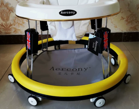 儿童幼儿婴童学步车带孩子车出口英国静音轮调节