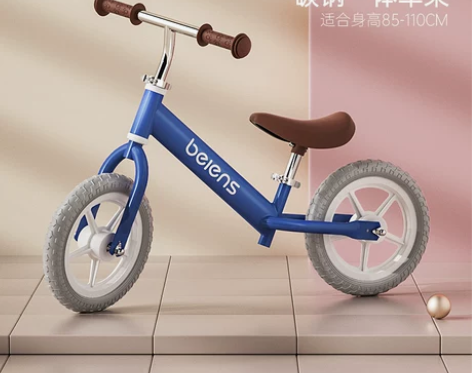 贝恩施儿童平衡车无脚踏 滑步车滑行车宝宝自...