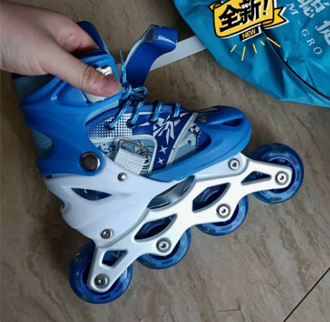 【全新包邮】儿童溜冰鞋全套装男童女童滑冰鞋...