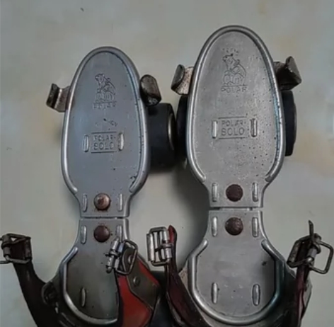 poLAR旱冰鞋，品相如图，年代不祥，鞋带...