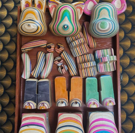 HAROSHI 滑板手工制作. 任何造型都...