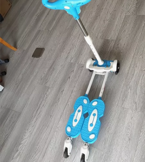 儿童滑板车，有使用过，放一段时间了，楼梯高...