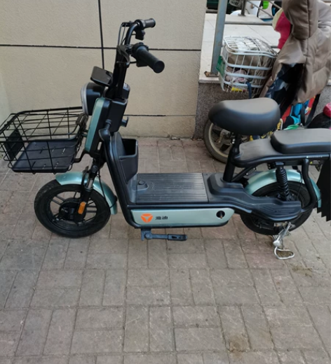 雅迪电动自行车，位于山东威海文登，自提，绿...