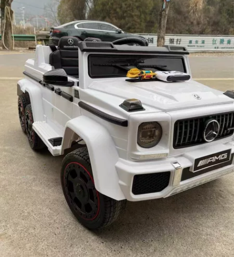 奔驰大g儿童电动车宝宝四轮遥控越野汽车可坐...