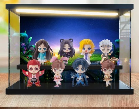 亚克力展示盒斗罗大陆系列唐三小舞盲盒场景展...