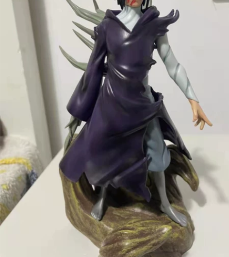 火影忍者手办 宇智波带土阿飞鸣人斑黑绝白绝...