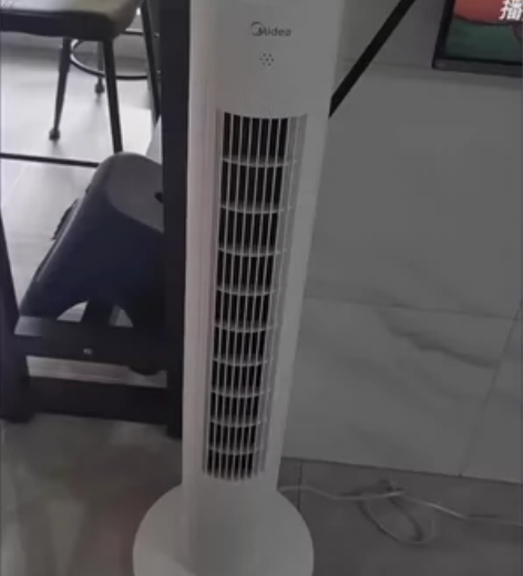 商家资金不足，低价亏本处理全新美的塔扇遥控...