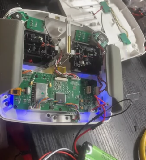 富斯I6S中文双回中10通道改好充电电池 ...